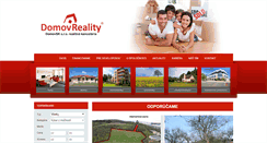 Desktop Screenshot of domov-reality.sk